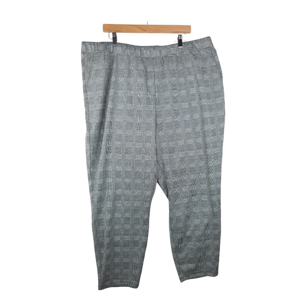 New Dex Houndstooth Dress‎ Pants size 3X Black/White